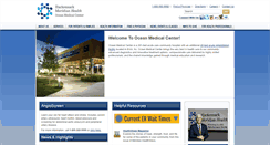 Desktop Screenshot of oceanmedicalcenter.com